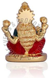 Gold Plated Resin Laxmi Statue