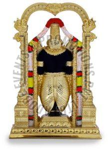 Gold Plated Balaji Statue