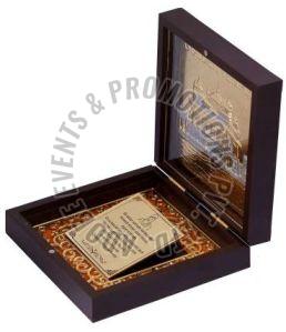 Gold Plated Golden Temple Prayer Box
