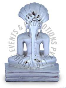 Silver Plated Lord Mahavira Statue
