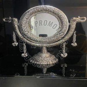 German Silver Mirror