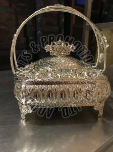 Decorative Silver Plated Basket