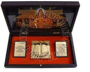 Gold Plated Ayyappa Swami Charan Paduka