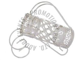 Silver Plated Metal Bottle Holder