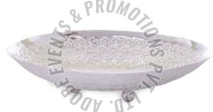 Silver Plated Oval Bowl