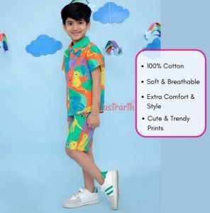 Boys Cheetah Print Co Ord Set