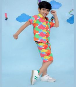 Boys Cloud Print Co Ord Set