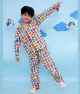 Boys Multicolor Night Suits
