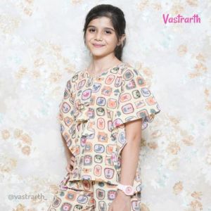 Girls Teddy Bear Co Ord Set