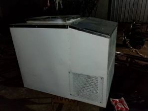 Stainless Steel Push Cart Freezer
