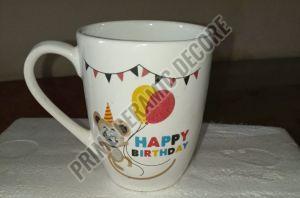 Printed Diamond Ceramic Milk Mug