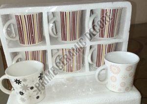 Ceramic Carpet Print Coffee Mug Set