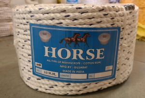 10mm White Double Twisted Resham Rope