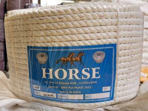 10mm White Double Twisted Resham Rope