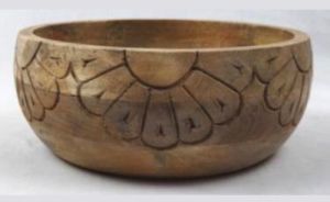 Wooden Serving Bowl