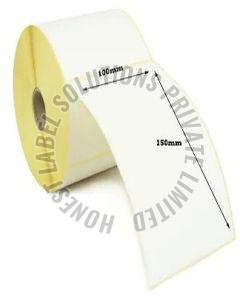 100x75 Mm Polyester Label Sticker Roll