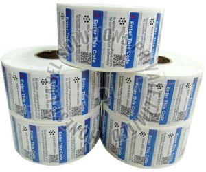 Colored Barcode Label