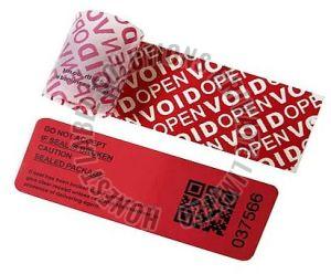 Polyester Secure Void Label