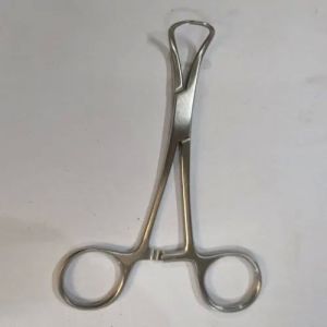 Stainless Steel Backhaus Towel Forceps