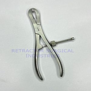Stainless Steel Bone Holding Reduction Forceps
