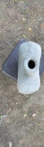 Grey Modern Decorative Paper Mache Flower Vase