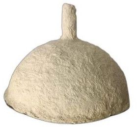 Handmade Round Paper Mache Hanging Lamp