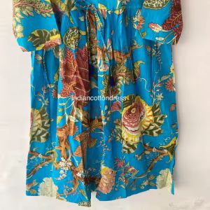 Ladies Casual Party Wear Long Shirt Boho Dress