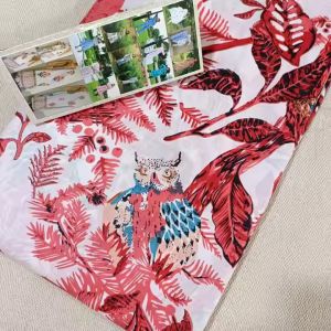 Floral Printed Design Pure Cotton Fabric