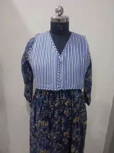 Full Sleeve Ladies Casual Cotton Jackets