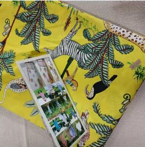 Hand Block Printed 100% Cotton Fabric