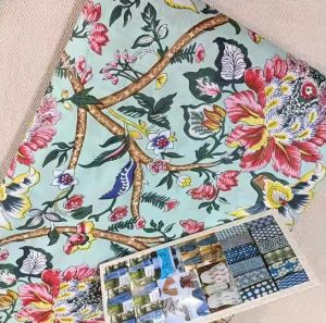 Custom Printed Lightweight Cotton Fabric
