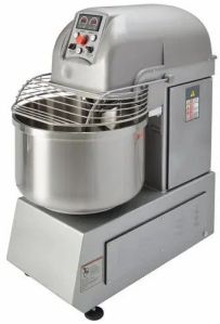 Stainless Steel Fixed Bowl Spiral Mixer Machine