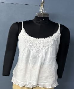 white cotton top