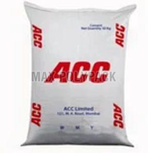 White Polypropylene Cement Bag