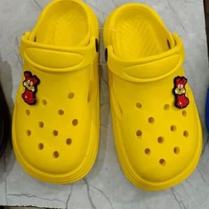 Kids EVA Yellow Crocs