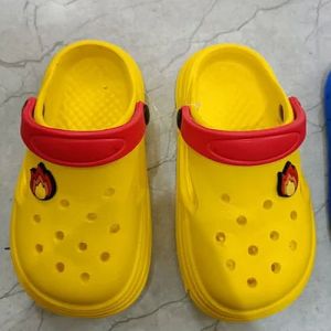 Kids Yellow EVA Crocs
