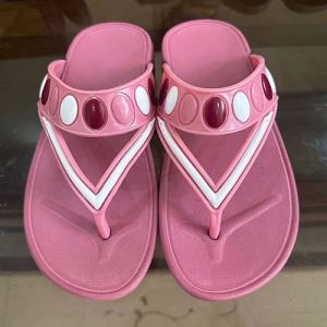 Ladies Casual Wear Pink PU Slipper