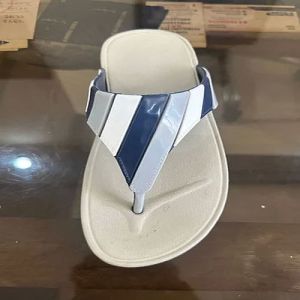 Ladies Flat PU Slipper