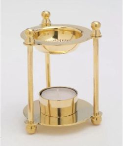 Brass Incense Diffuser with T-Light Holder