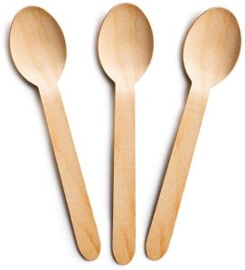 140mm Disposable Wooden Spoon