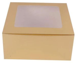 10x10x5 Inches Window Cake Box