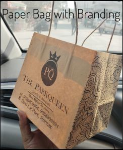 8x6x6 Inch Paper Bags with Handle