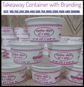 500ml Round Plastic Food Container