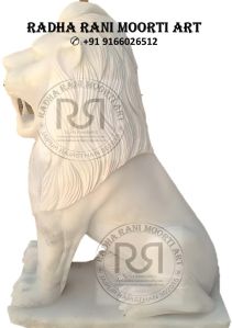Lion Marble Sculpture