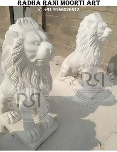 Lion Marble Sculpture