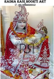 Marble Anjani Mata Statue