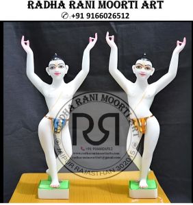 Marble Nitai Gaura Ji Marble Moorti