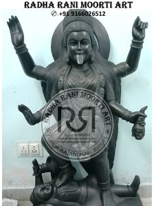 Multicolor Marble Kali Mata Statue