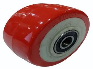 100X50 Mm Red Polyurethane Wheel
