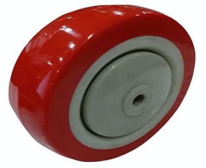 125X38 Mm Heavy Duty Polyurethane Wheel
